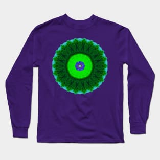 Evergreen Circle Design Long Sleeve T-Shirt